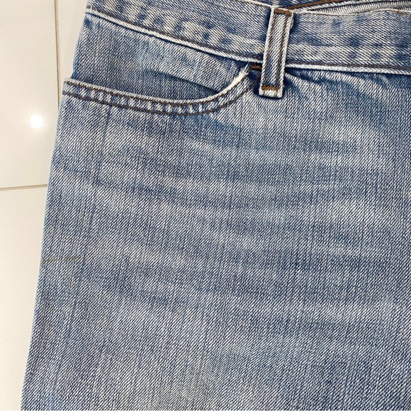 Low Rise Authentic Y2K Bootcut GAP Faded Denim Wash Jeans - Picture 6 of 6